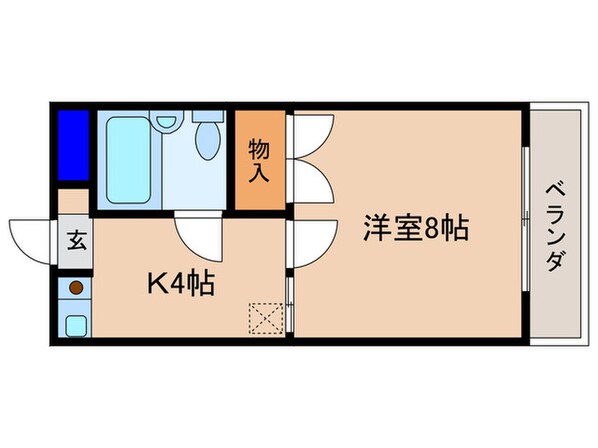 シャンポールの物件間取画像